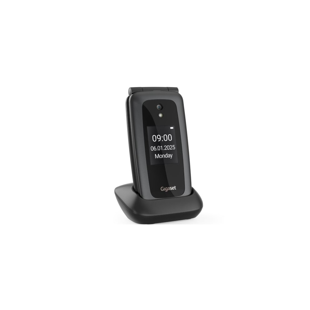Teléfono Móvil Gigaset GL795 para Personas Mayores/ 4G/ Negro