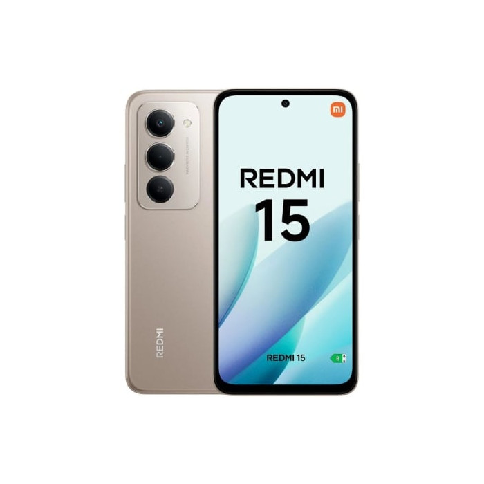 Smartphone Xiaomi Redmi 15 6GB/ 128GB/ 6.9'/ Gris | Smartphones