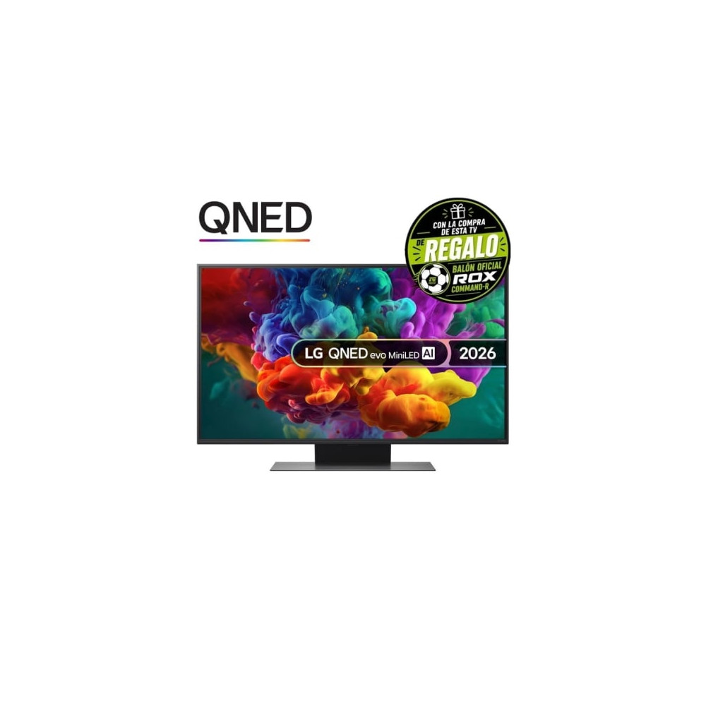 Televisor LG QNED evo AI QNED87 Mini LED 43QNED87B6A 43'/ Ultra HD 4K/ Smart TV/ WiFi