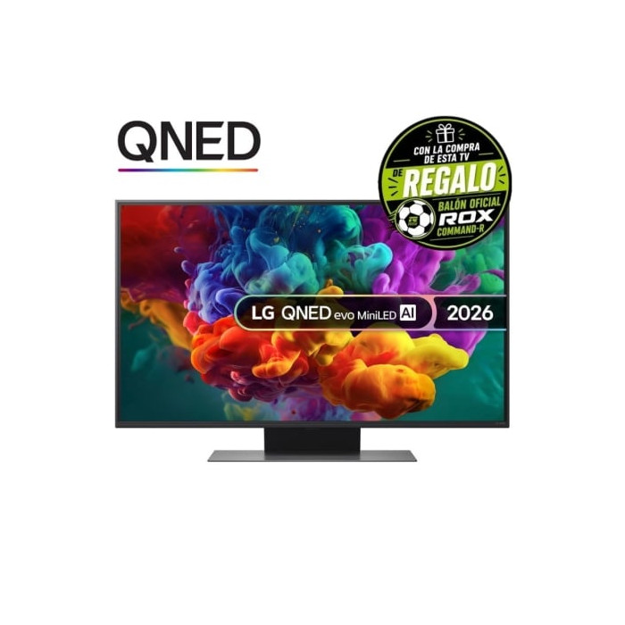 Televisor LG QNED evo AI QNED87 Mini LED 43QNED87B6A 43'/ Ultra HD 4K/ Smart TV/ WiFi
