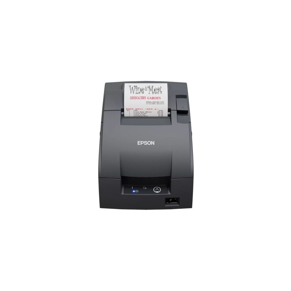 Impresora de Tickets Epson TM-U220IIB/ Ancho papel 76mm/ USB/ Negra