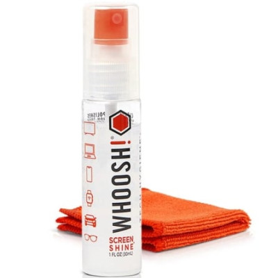 Kit Limpiador de Pantallas Whoosh Kit Go WSH002/ Spray 30ml + Paño Microfibra