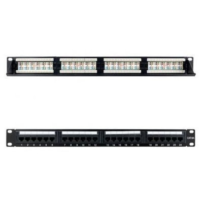 Patch Panel Nanocable 10.21.4124/ 24 Puertos/ Cat.6a/ Altura 1U | Armaris Rack