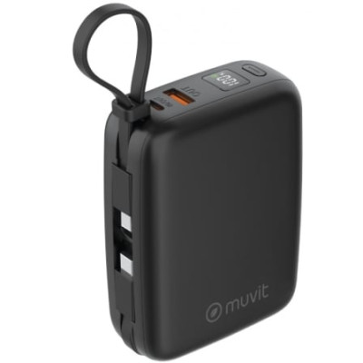 Powerbank 20000mAh Muvit For Change MCCHP0015/ 65W/ Negra