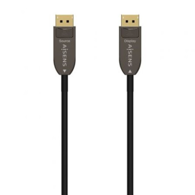 Cable DisplayPort 1.4 AOC 8K Aisens A155-0606/ DisplayPort Macho - DisplayPort Macho/ 10m/ Negro