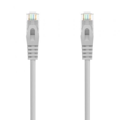 Cable de Red RJ45 AWG24 UTP Aisens A145-0553 Cat.6A/ LSZH/ 30cm/ Gris