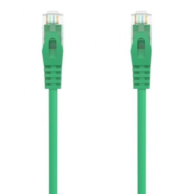 Cable de Red RJ45 AWG24 UTP Aisens A145-0578 Cat.6A/ LSZH/ 30cm/ Verde