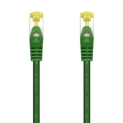 Cable de Red RJ45 SFTP Aisens A146-0480 Cat.7/ 25cm/ Verde