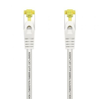 Cable de Red RJ45 SFTP Aisens A146-0488 Cat.7/ 25cm/ Blanco
