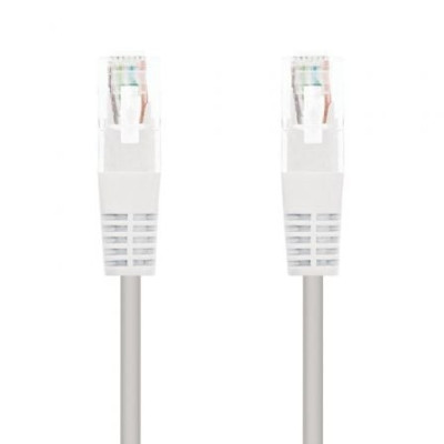Cable de Red RJ45 UTP Nanocable 10.20.0400-L25-W Cat.6/ 25cm/ Blanco