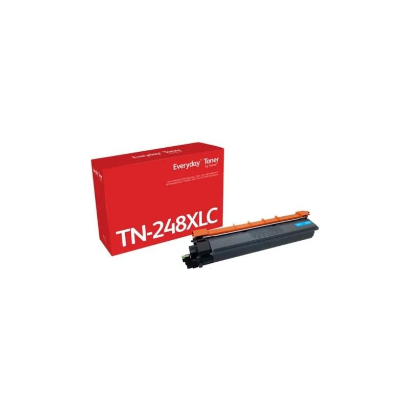 Tóner compatible Xerox 006R04876 compatible con Brother TN248XLC Alta Capacidad/ Cian