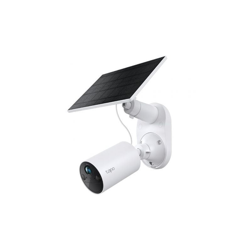 Cámara de Videovigilancia TP-Link Tapo TC82 Kit/ Visión Nocturna/ Control desde APP/ Incluye Panel Solar