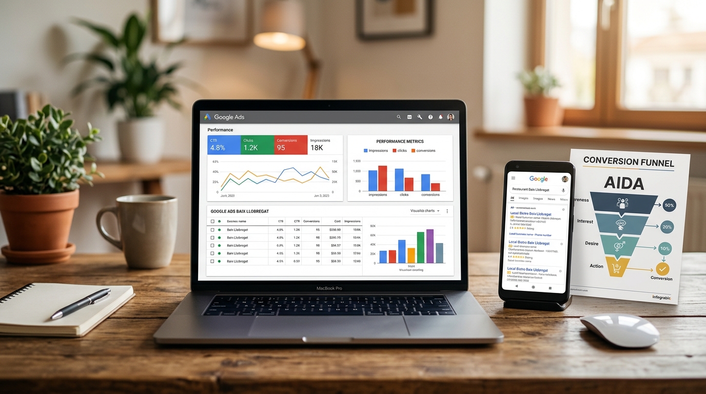 Google Ads Baix Llobregat: Impulsa el teu negoci i atrau clients des del primer dia