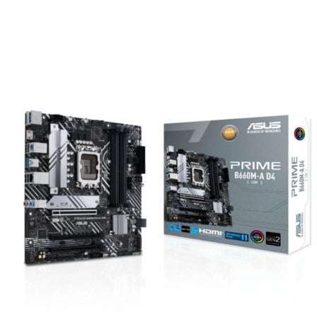 ASUS Prime B660M-A D4: la placa base ideal para tu PC
