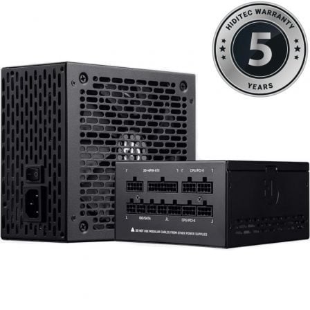 Fuente de Alimentación Hiditec BZX850 V2 850W: eficiencia 80 Plus Bronze y cableado modular para tu PC