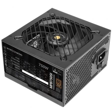 Fuente de Alimentación MARS GAMING MPB750SI: Potencia y Silencio Absoluto para tu PC