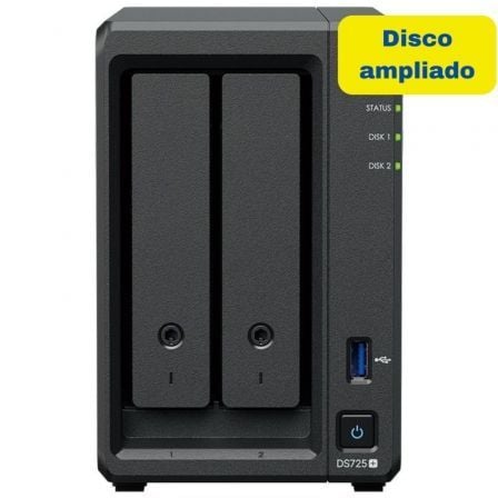 Synology DS725+: almacenamiento inteligente para hogar y empresa
