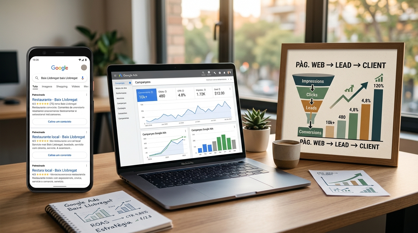 Google Ads Baix Llobregat: Impulsa tu Negocio y Atrae Clientes desde el Primer Día